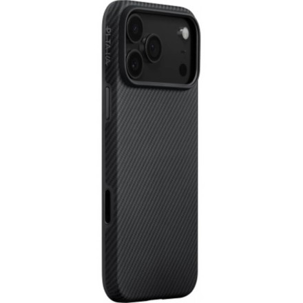 Чехол для iPhone 17 Pro Pitaka Aramid UltraGuard Case (черный)