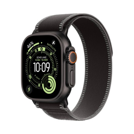 Часы Apple Watch Ultra 3, 49 mm, Trail Loop (черный/угольный), размер M/L