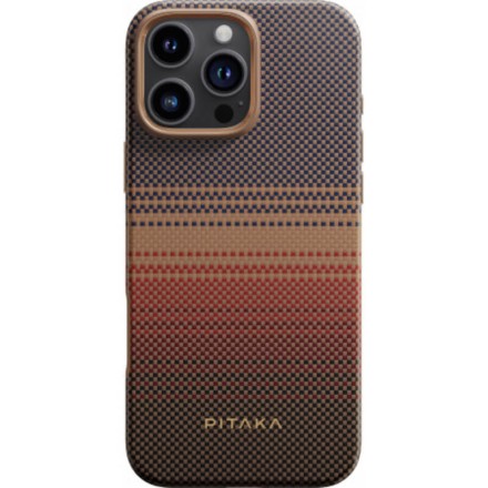 Чехол для iPhone 16 Pro Pitaka Military-Grade Protective Case противоударный (Sunset)