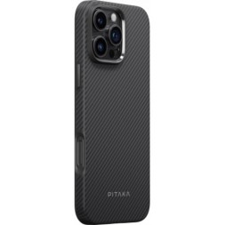 Чехол для iPhone 16 Pro Pitaka Military-Grade Protective Case противоударный (черный)